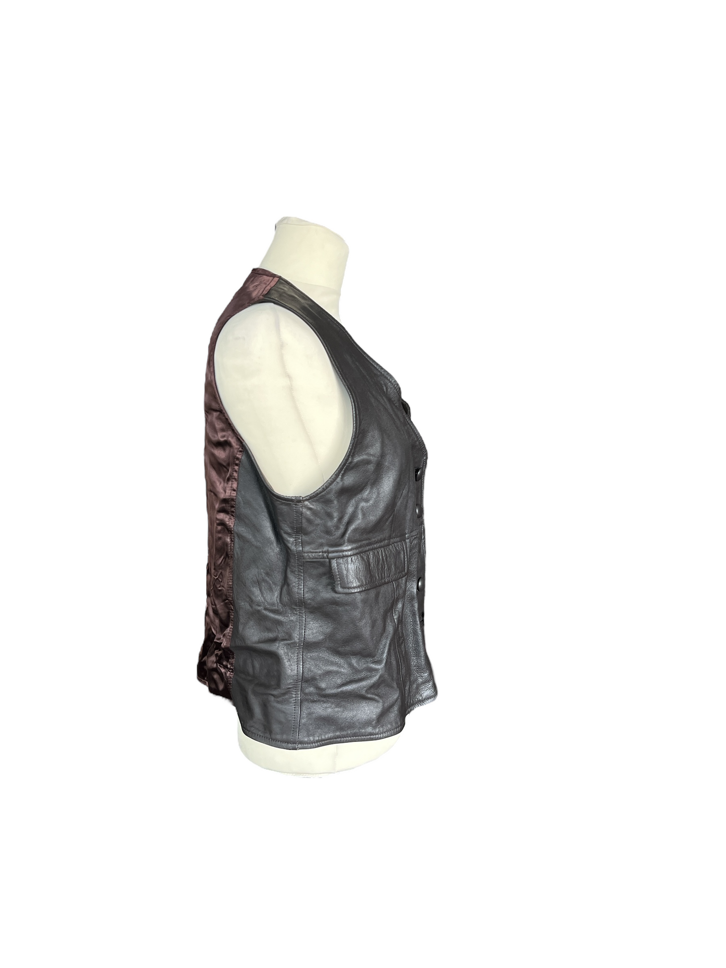 LEATHER VEST