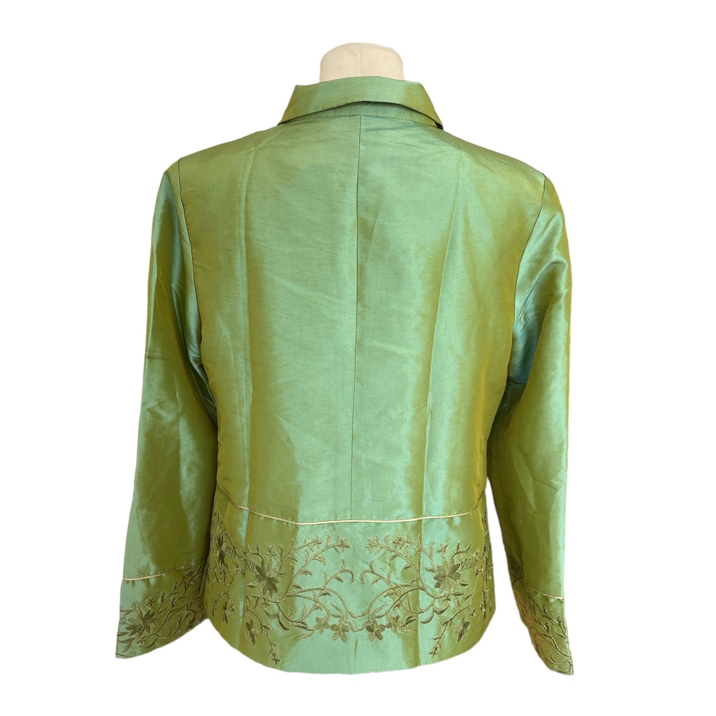 EMBRIODED SILK JACKET