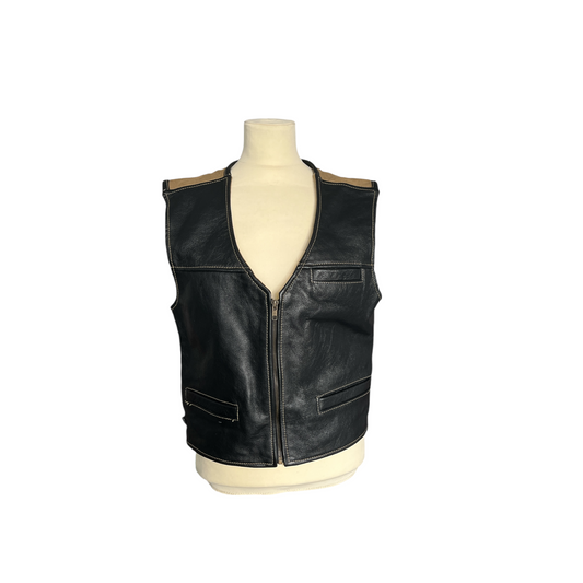 LEATHER VEST