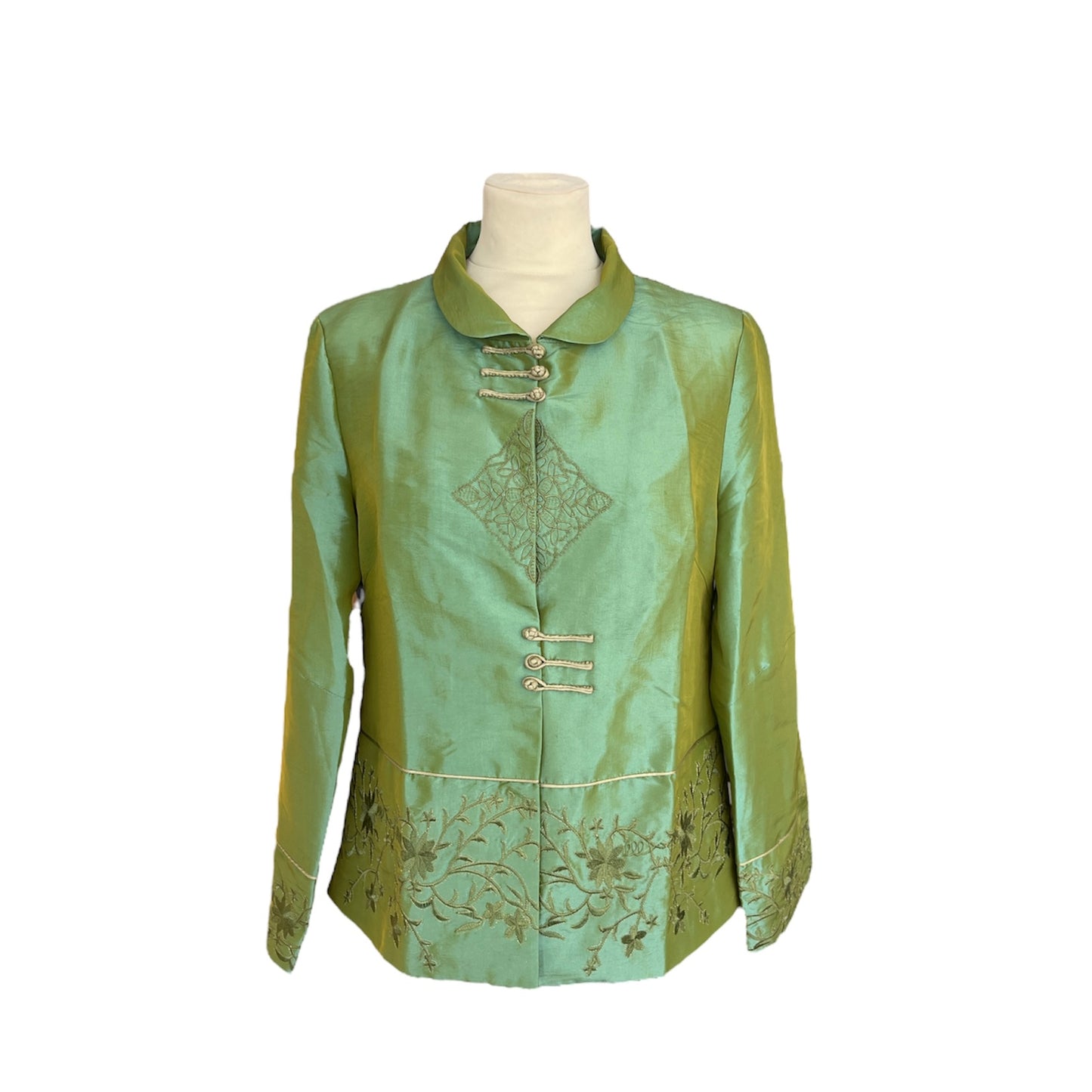 EMBRIODED SILK JACKET