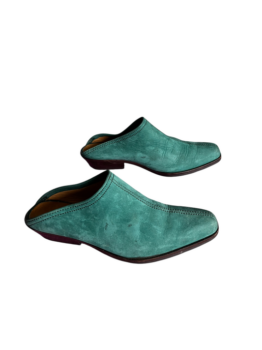 LEATHER RUI MULES